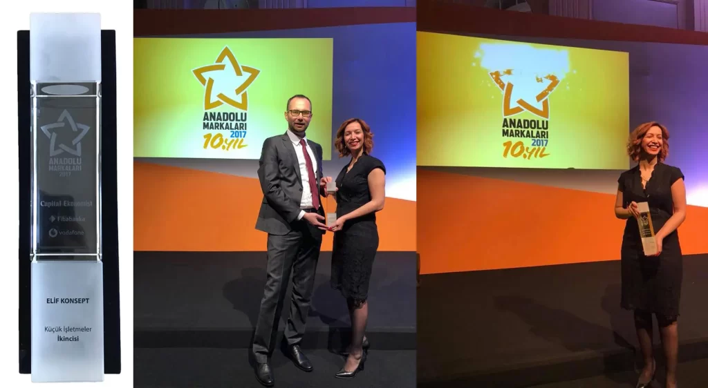 We Received The Second Prize Of Anadolu Brands